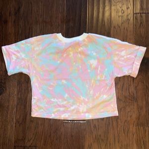Adidas originals tie dye crop